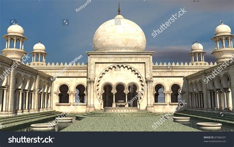 Arabian Palace Stock Illustration 87066431