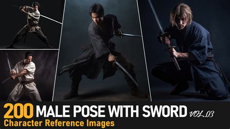 Artstation Male Pose With Sword Vol034k Reference Images Artworks