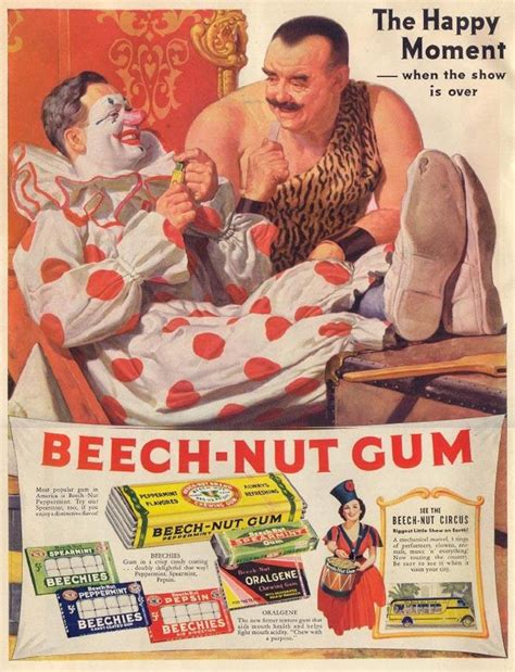 The Happy Moment Beech Nut Gum 1937 R Vintageads