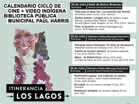 Biblioteca Paul Harris invita a 13 Muestra Cine Video Indígena El