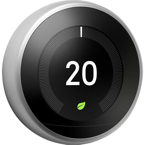 Google Nest Smart Learning Thermostat Stainless T3028GB Toolstation