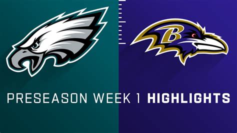 Philadelphia Eagles vs. Baltimore Ravens highlights | Preseason Week 1