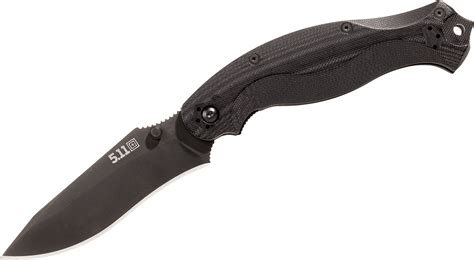 5.11 Tactical XPRT Folding Knife 3.75" S30V Plain Blade, G10 Handles ...