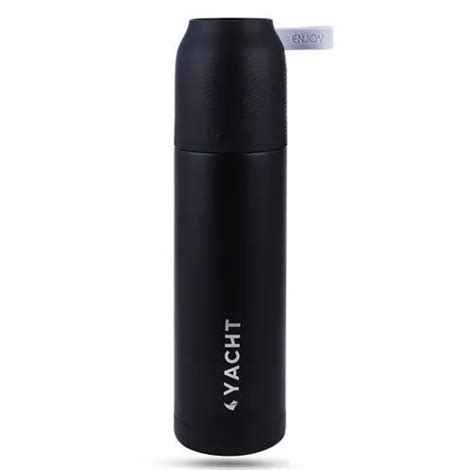 Yacht Vacuum Insulated Hot Cold Double Wall Thermosteel Bottle Enjoy Black Ml Flask At