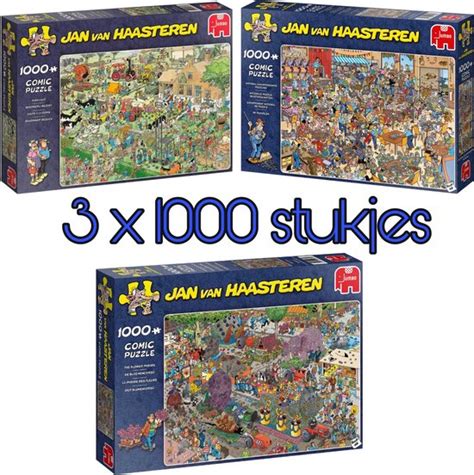 Jan Van Haasteren Puzzel Voordeelset X Boerderijbezoek Nk