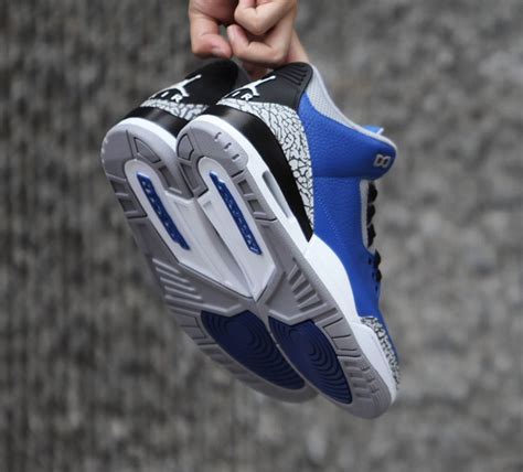 Air Jordan 3 Varsity Royal Blue Cement CT8532-400 Release Date - SBD