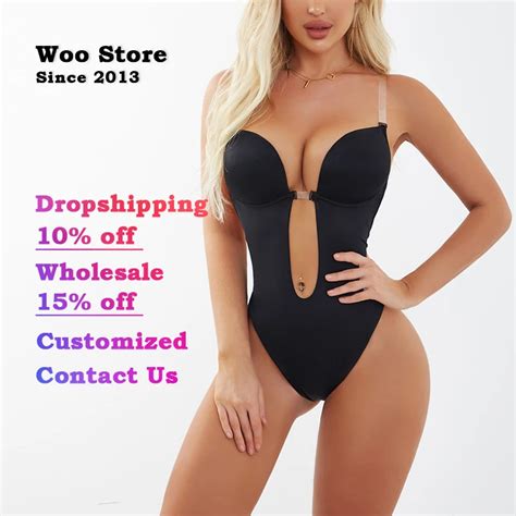 Woo Store Push Up Damskie Body Seksowne Modelowe Bielizna Bez Plec W Z