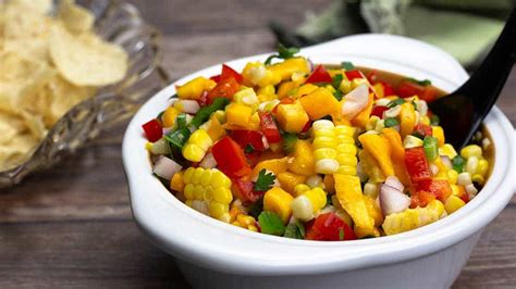 Mango Corn Salsa The Salted Pepper