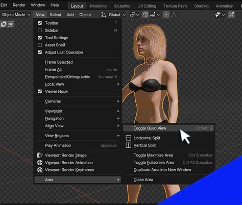What Is Quad View In Blender And How To Use It
