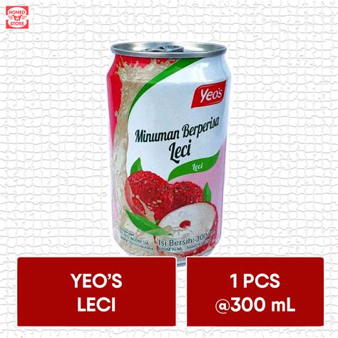 Yeos Minuman Kaleng Berperisa Rasa Leci Ml Lazada Indonesia