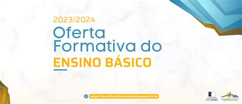 Oferta Formativa Do Ensino B Sico Para O Ano Letivo Portal