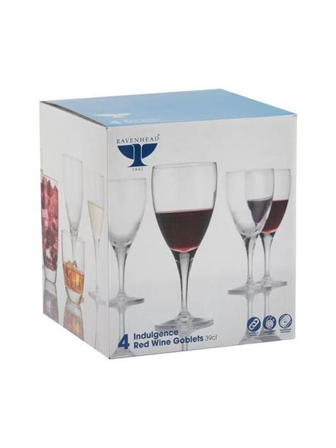 Ravenhead Indulgence Wine Glasses Set Of 4