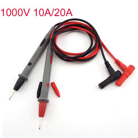 1000v 10a 20a Multi Meter Test Probe Leads Probes Multimeter Needle Tip Pen Universal For