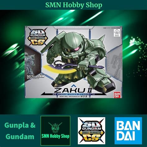 Sdcs Super Deformed Cross Silhouette Zaku Ii Gunpla Gundam Toys