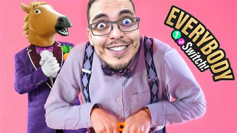 100 Pessoas No MESMO GAME DA NINTENDO Everybody 1 2 Switch Gameplay