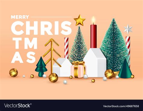 Merry Christmas And Happy New Year Royalty Free Vector