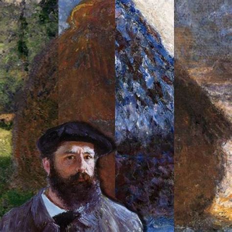 Dizi Resimler Saman Balyalar Claude Monet Pivada