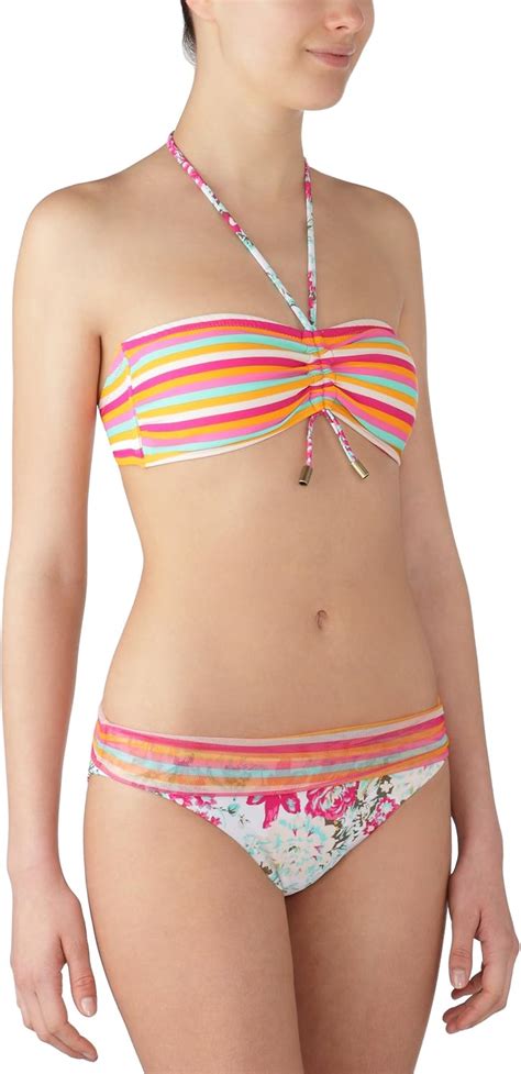 O Neill Fixed Set M M Bandeau Bikini Amazon Co Uk Fashion