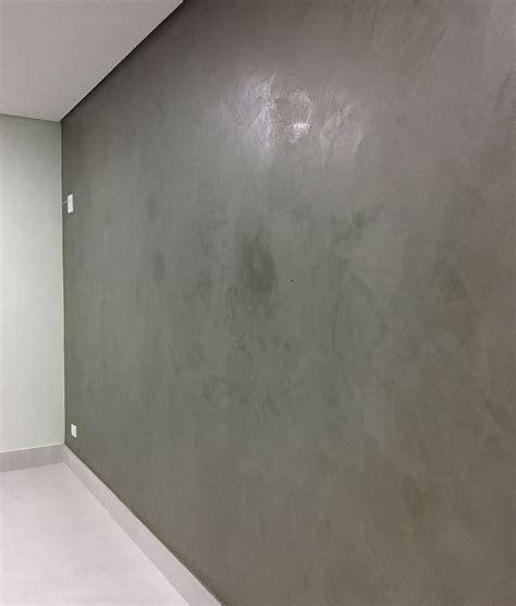 Tinta Cor Concreto Parede - Parede com Pintura em Concreto | Concreto aparente textura, Parede ...