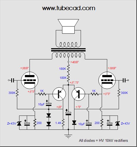 Amplifier Auto Bias Circuits Alan Dower Blumleins Garter Circuit