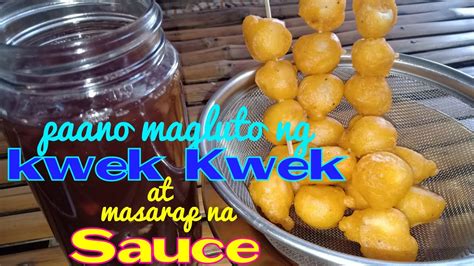 How To Cook Kwek Kwek And Sauce Lutongbahay Tipidtips Youtube