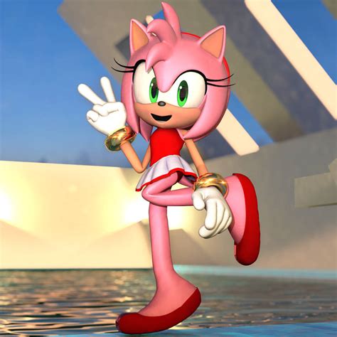 Amy Rose Swim Suit By Tonygonzalezc On Deviantart