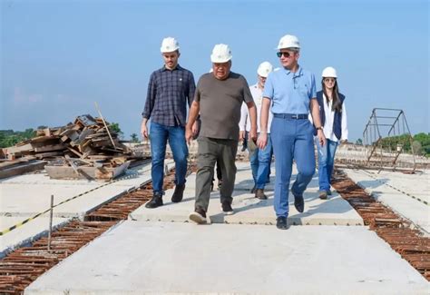 Das Obras Conclu Das Gladson Vistoria Ponte Do Segundo