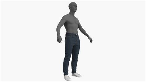 3d Jeans Pants Marvelous Designer Model Turbosquid 1949674