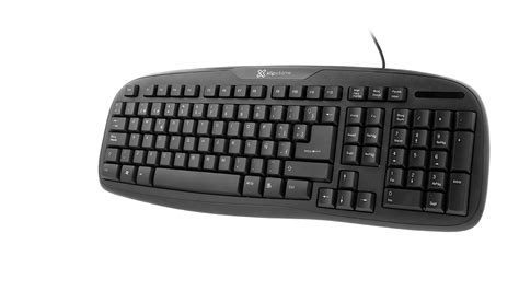 Teclado Al Mbrico Usb Klip Xtreme Aguja Kks S Espa Ol Negro