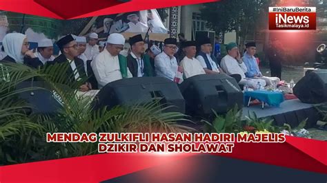 Mendag RI Zulkifli Hasan Kunjungi Ponpes Cipasung Tasikmalaya Ini