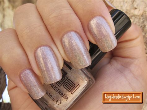 Glitter Gal Nude Holographic Polish Laugh Love Contour