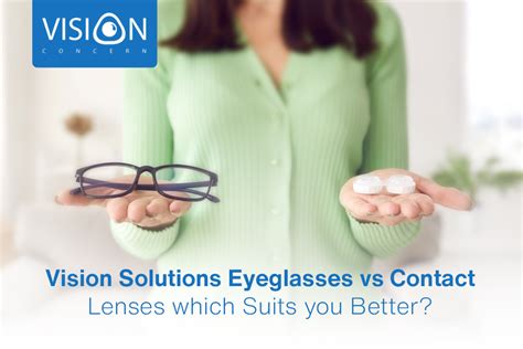 Eyeglasses Vs Contact Lenses Which Suits You Better