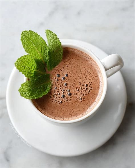 Minty Hot Cocoa Cozy Refreshing Dairy Free Hot Chocolate