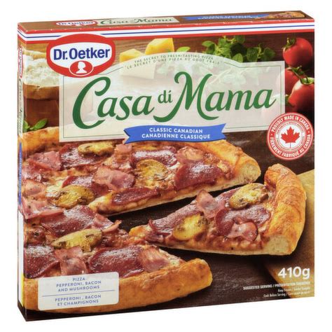 Dr Oetker Casa Di Mama Classic Canadian Pizza