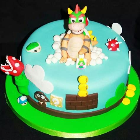 Super Mario Bowser Cake