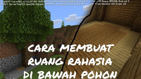 Tutorial Cara Membuat Ruang Rahasia Di Bawah Pohon YouTube