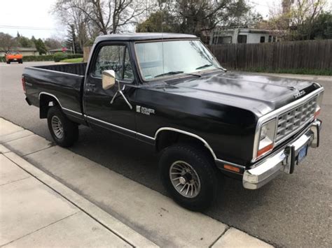 1984 Dodge Short Bed 4x4 Pickup 79k Original Miles No Reserve Classic