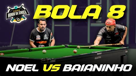 Baianinho de Mauá VS Noel Snooker Bola 8 na 7ª Copa Mundo da Sinuca