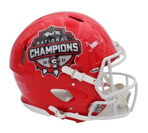 Travon Walker Signed Georgia Bulldogs 2021 National Champions Full-Size ...