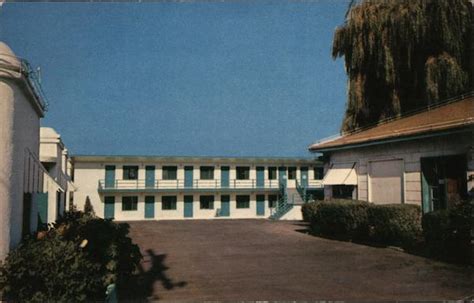 Millbrae Motel California Postcard