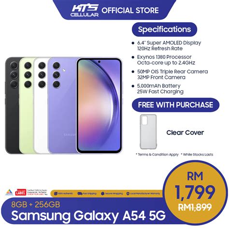 Samsung Galaxy A24 Lte 8gb128gb Smartphone Original 1 Year Warranty By Samsung Malaysia