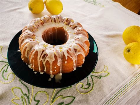 Bizcocho De Limon Con Glaseado Lambonadas De Galicia