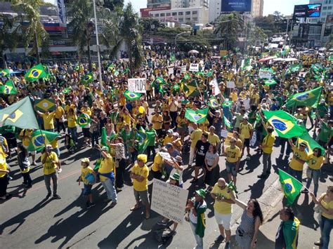 Protestos A Favor Do Governo Bolsonaro Reúnem Manifestantes Em Campinas