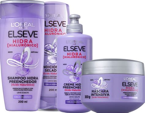 Kit Elseve L Oréal Hidra Hialurônico Completo Beautybox