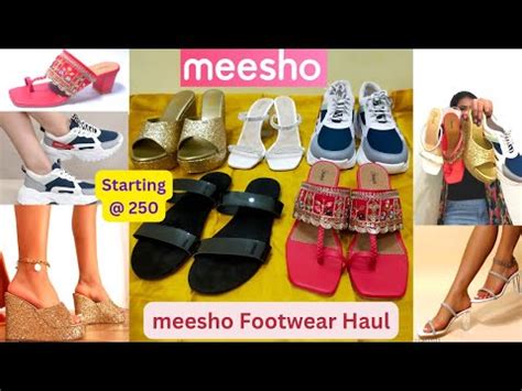 Meesho Heels Haul Meesho Footwear Haul Starting Rs 187 500 Heels