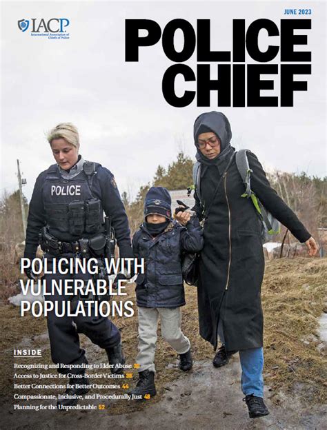 Police Chief June 2023 Cover Police Chief Magazine