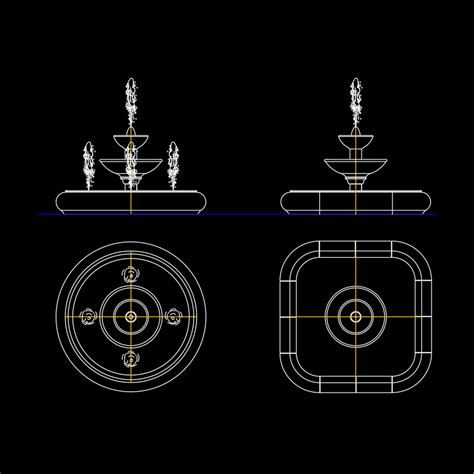 Detalle Pileta En Cad Bim Cat Logo Arquitectura