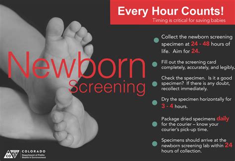 Colorado And Wyoming Newborn Screening Nbs Hospital Poster Newsteps