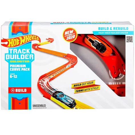Hot Wheels Track Builder Pack Premium Curve Toys Toy Street UK