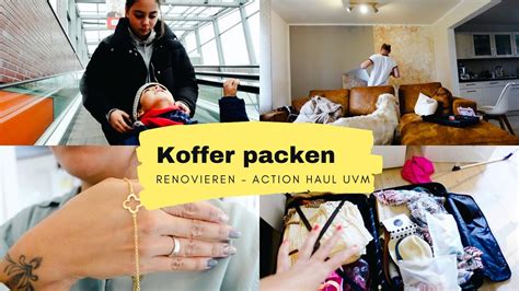 Koffer Packen Action Haul Neuer Schmuck Vlog Rosislife YouTube